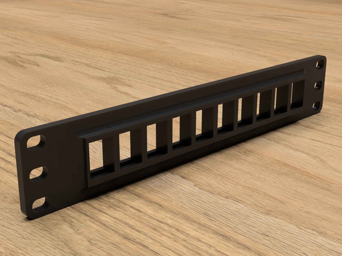 10 Inch Rack Mount for 10 Keystone Jacks