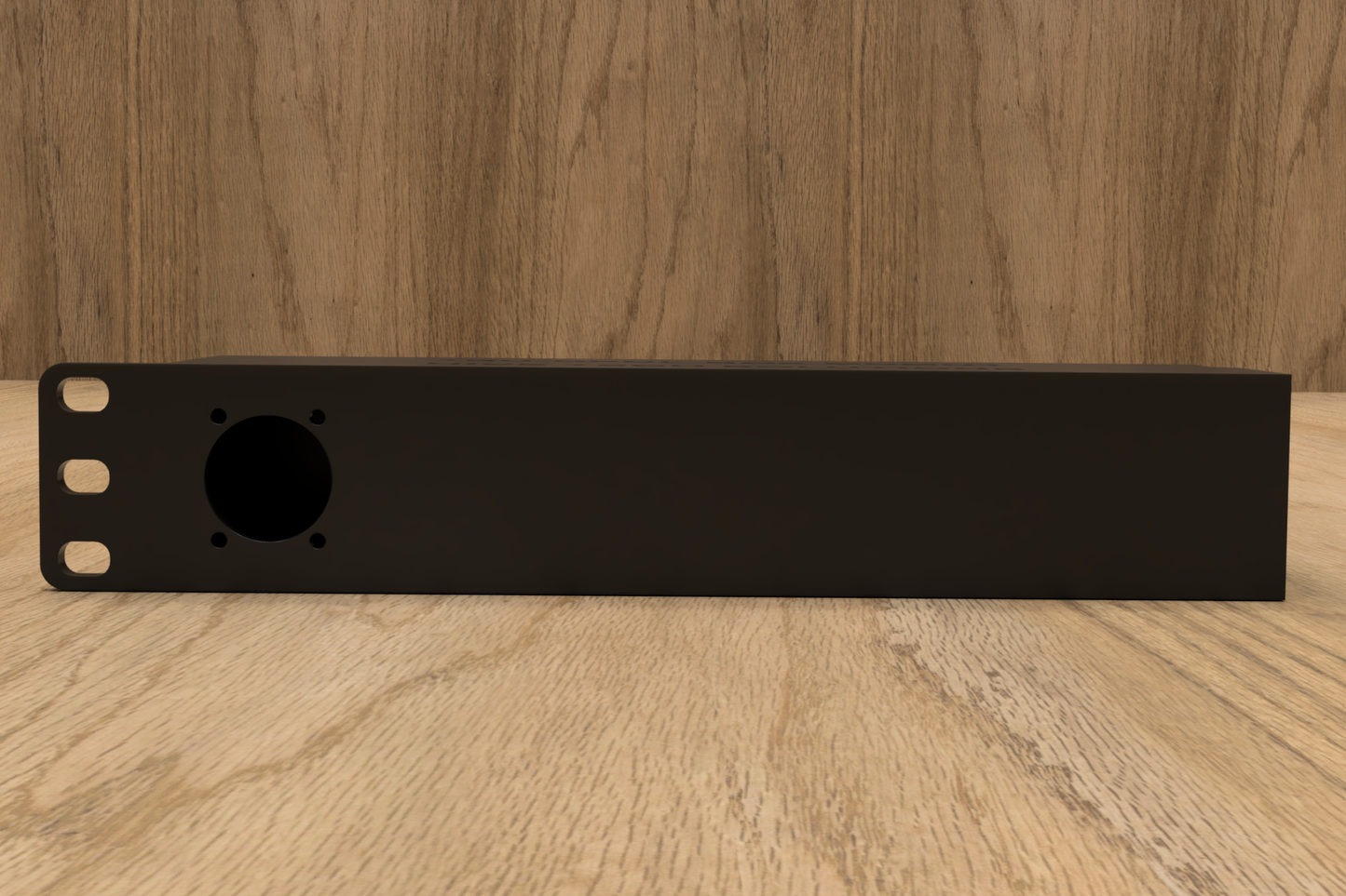 1RU D Series Style Jack Cable Box Rack Mount (Modular)