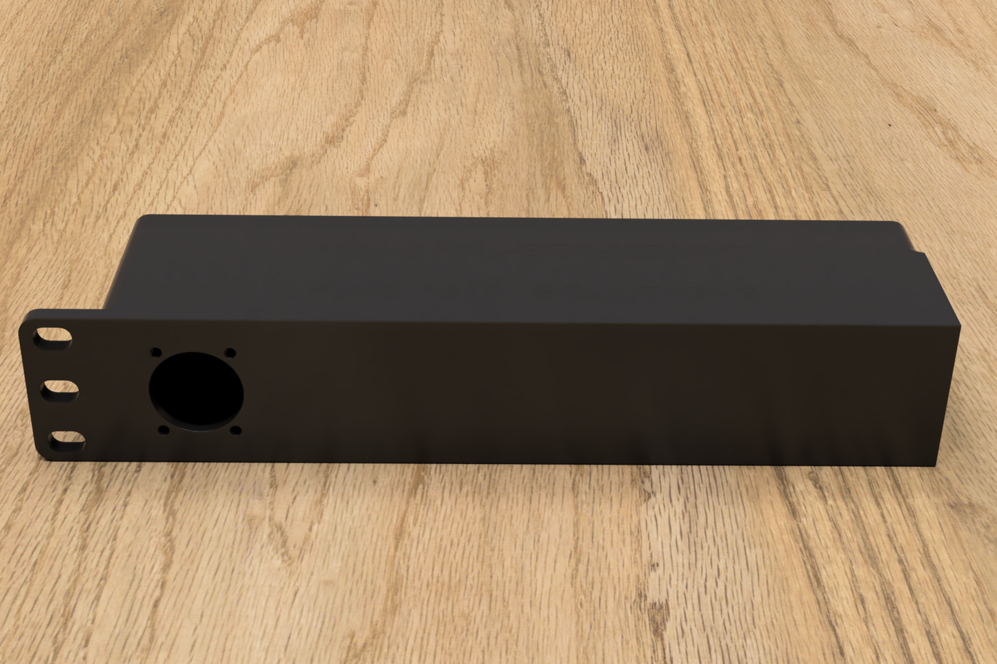 1RU D Series Style Jack Cable Box Rack Mount (Modular)