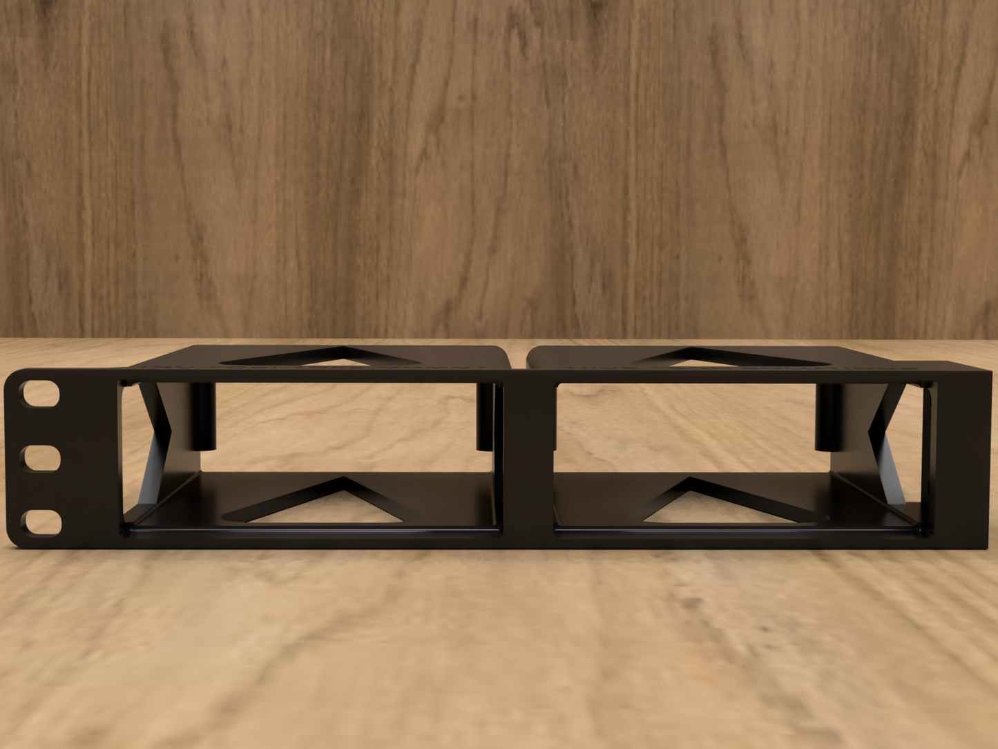 Rack Mount for 2x Fosi Audio V1.0B Amps (Modular)