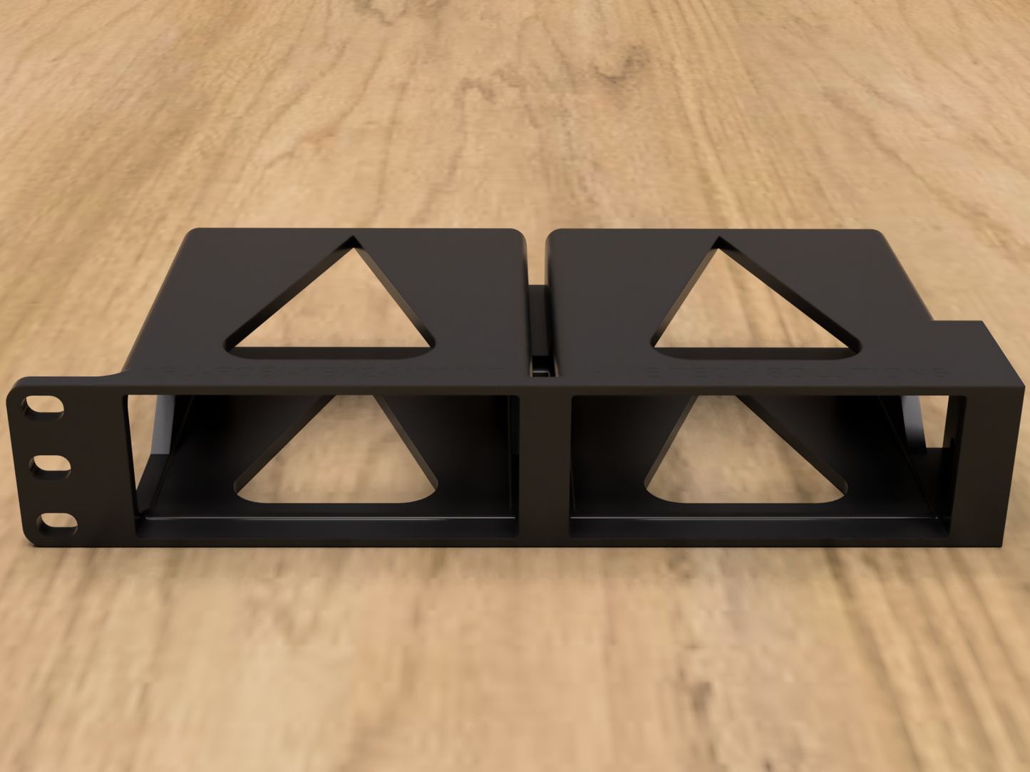 Rack Mount for 2x Fosi Audio V1.0B Amps (Modular)