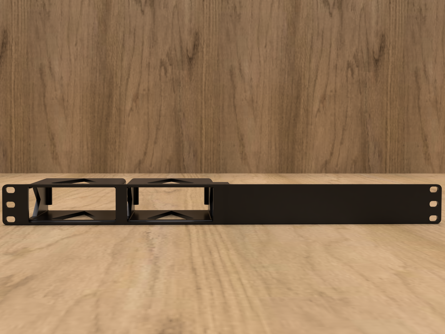 Rack Mount for 2x Fosi Audio V1.0B Amps (Modular)