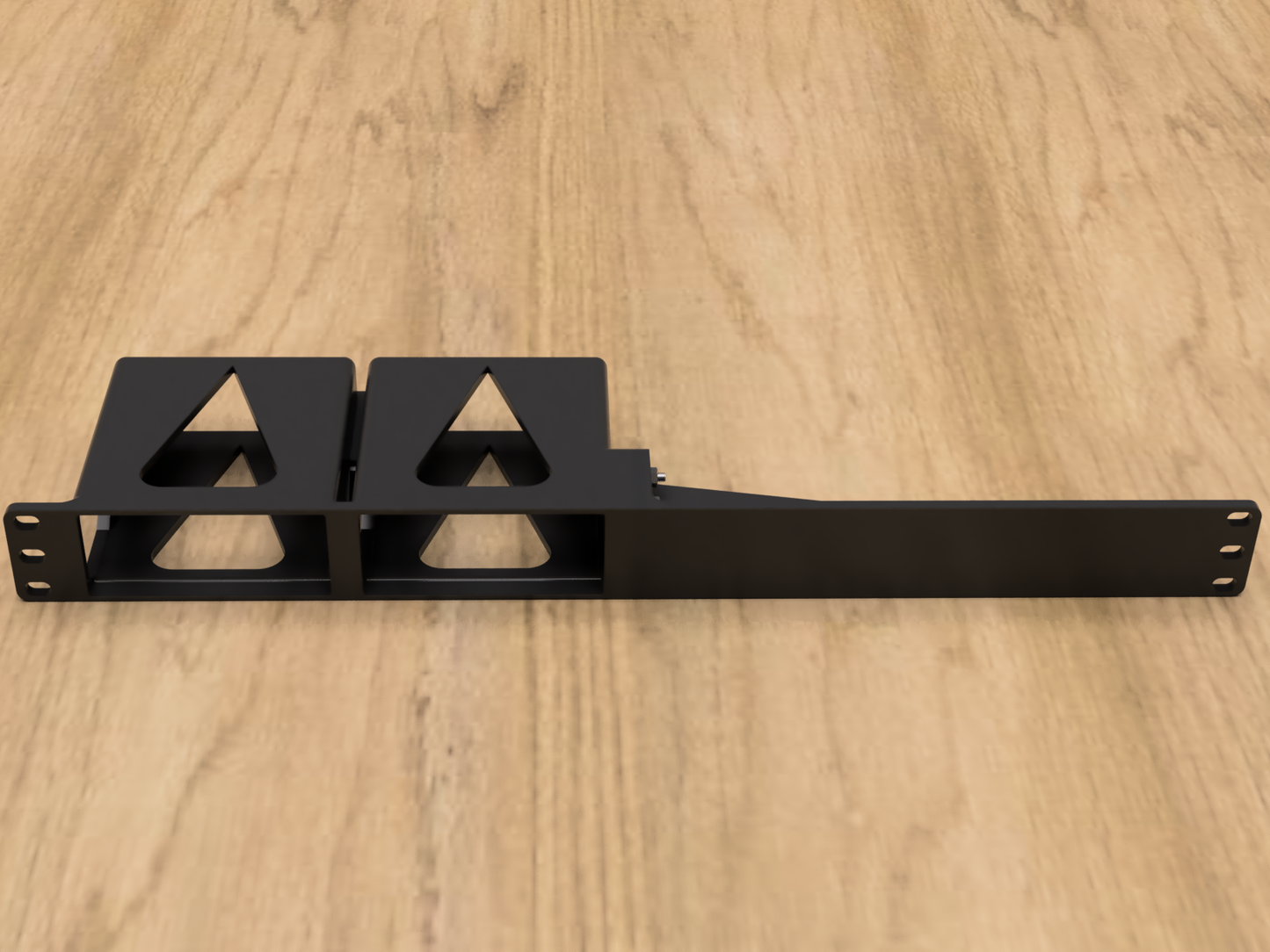 Rack Mount for 2x Fosi Audio V1.0B Amps (Modular)