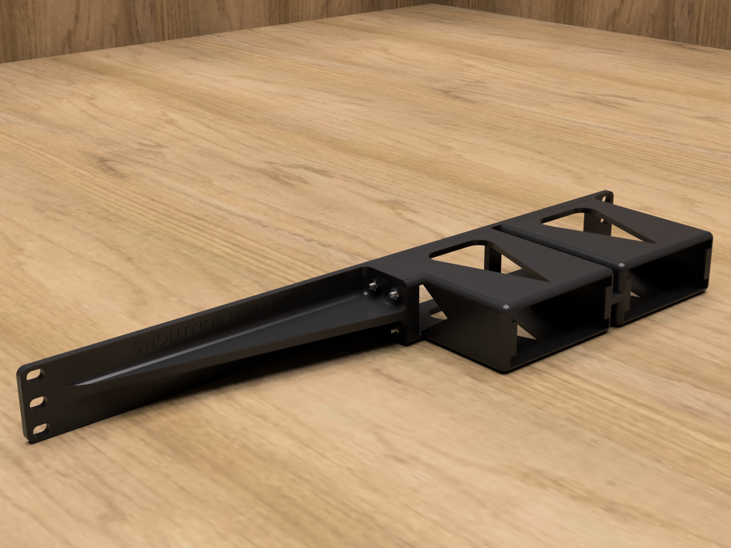 Rack Mount for 2x Fosi Audio V1.0B Amps (Modular)