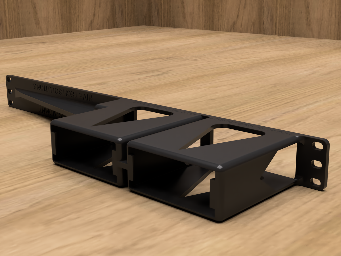 Rack Mount for 2x Fosi Audio V1.0B Amps (Modular)
