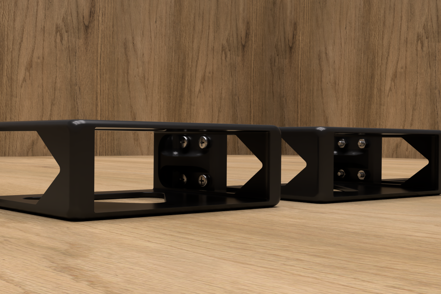 1U Rack Mount for 3x Intel NUC Pro Slim PCs