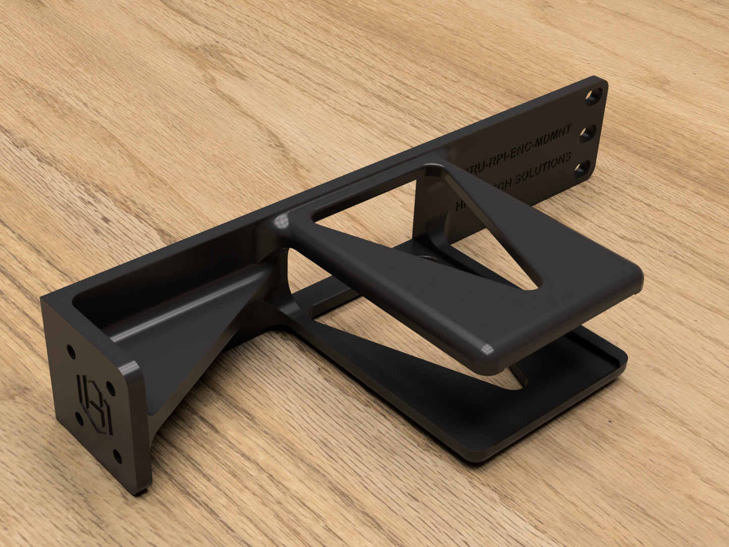 1RU Raspberry Pi 4 Enclosure Rack Mount (Modular)