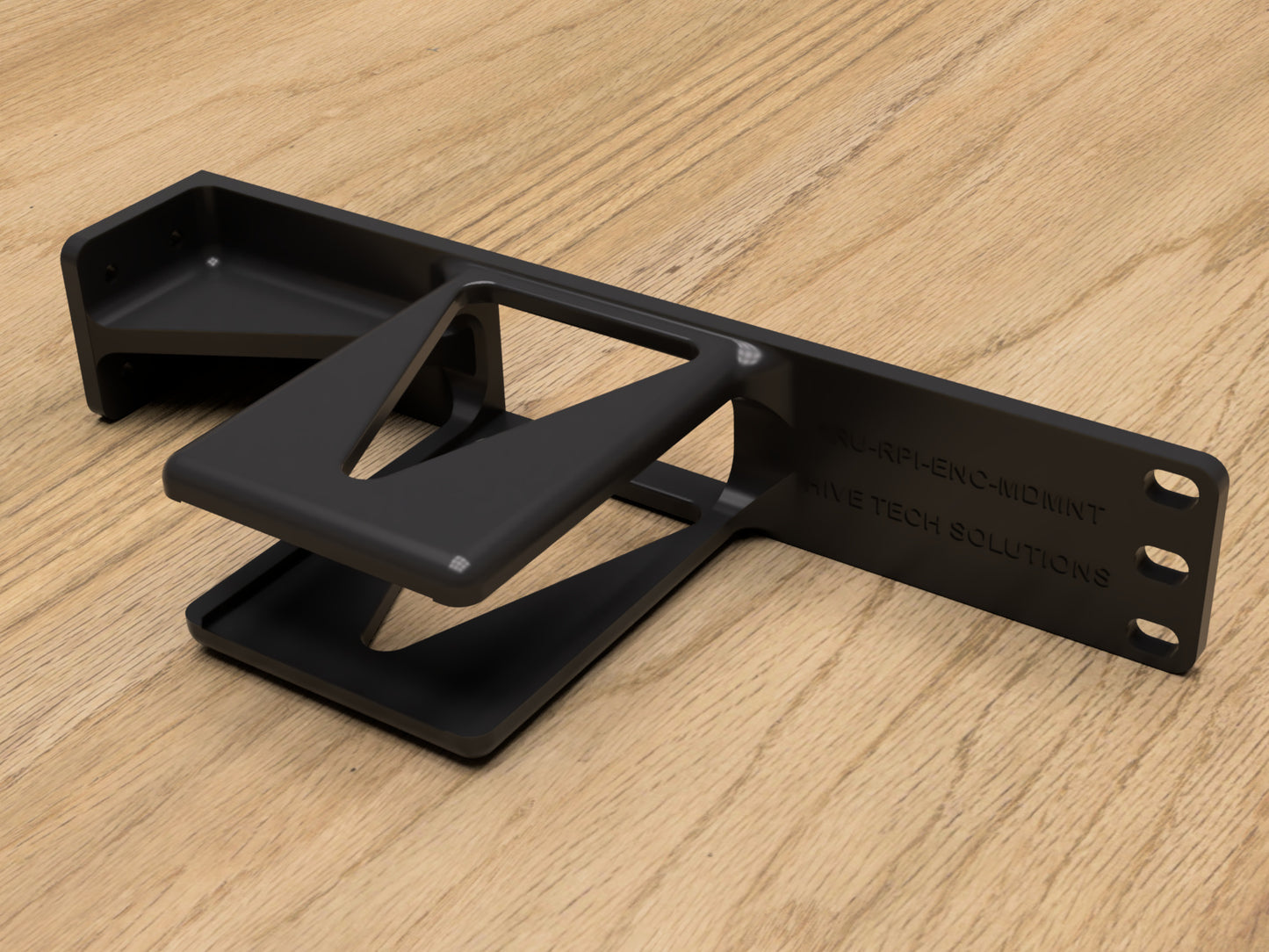 1RU Raspberry Pi 4 Enclosure Rack Mount (Modular)
