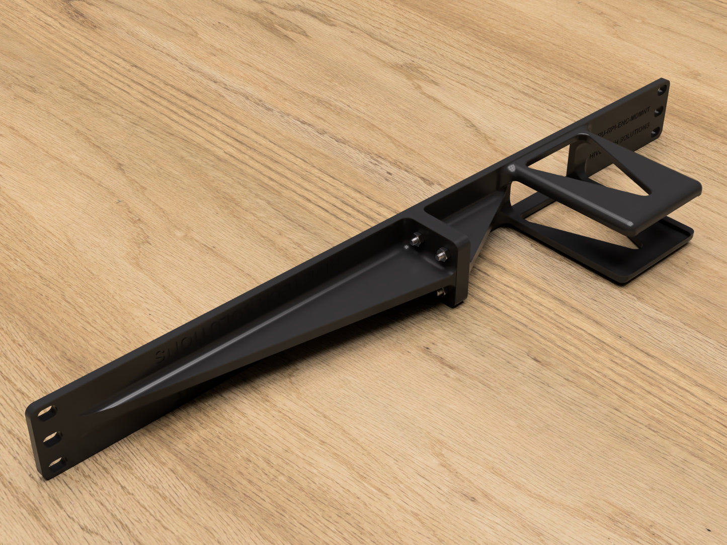1RU Raspberry Pi 4 Enclosure Rack Mount (Modular)