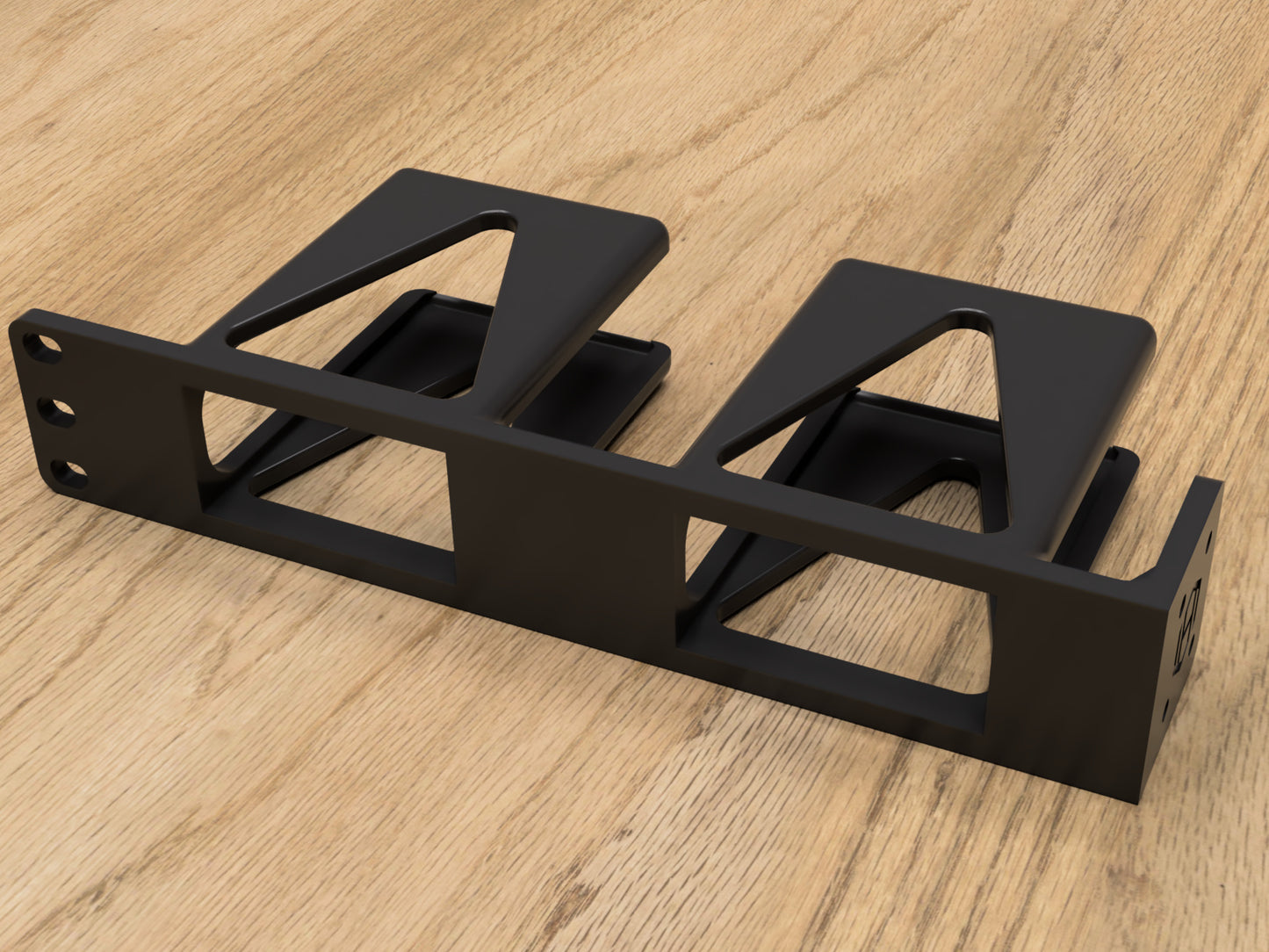 1RU Raspberry Pi 4 Enclosure Rack Mount (Modular)