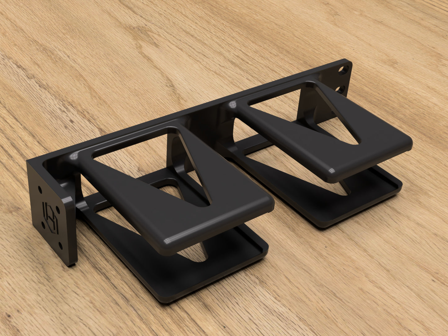 1RU Raspberry Pi 4 Enclosure Rack Mount (Modular)