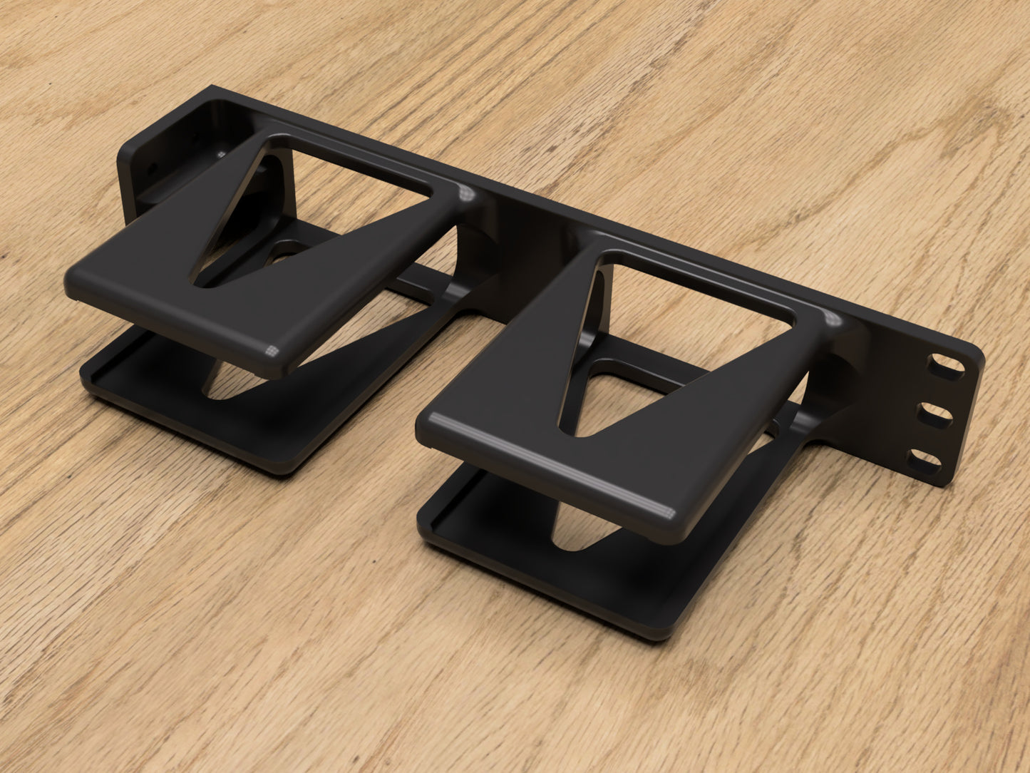 1RU Raspberry Pi 4 Enclosure Rack Mount (Modular)