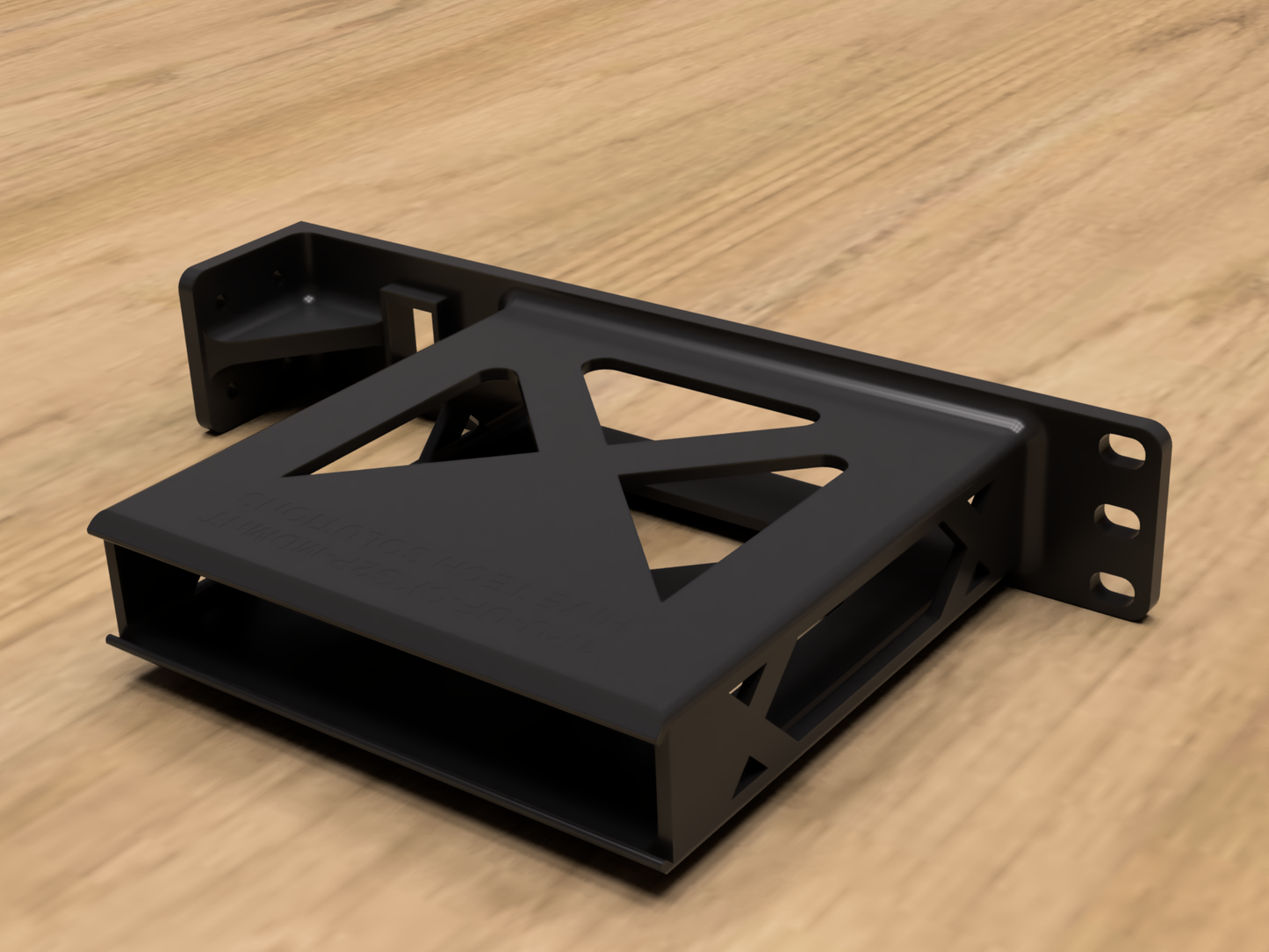 Rack mount for Ubiquiti Cloud Key Gen2 Plus (Modular)