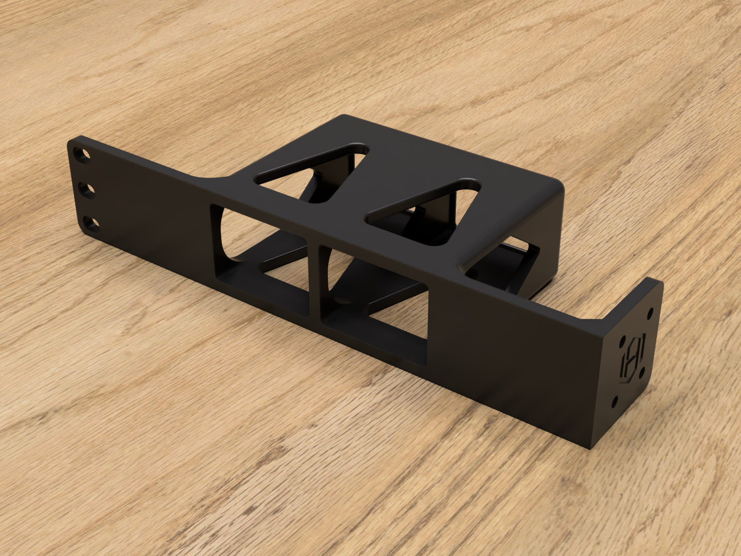 1RU Unifi Dual PoE Adapter Rack Mount (Modular)