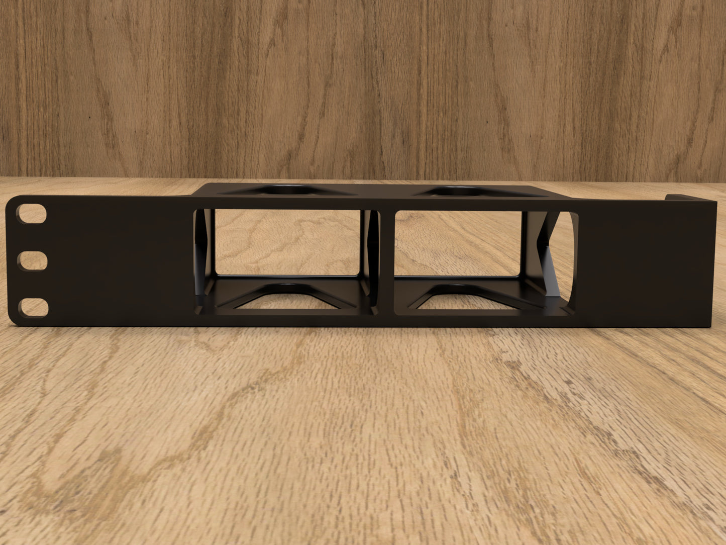 1RU Unifi Dual PoE Adapter Rack Mount (Modular)