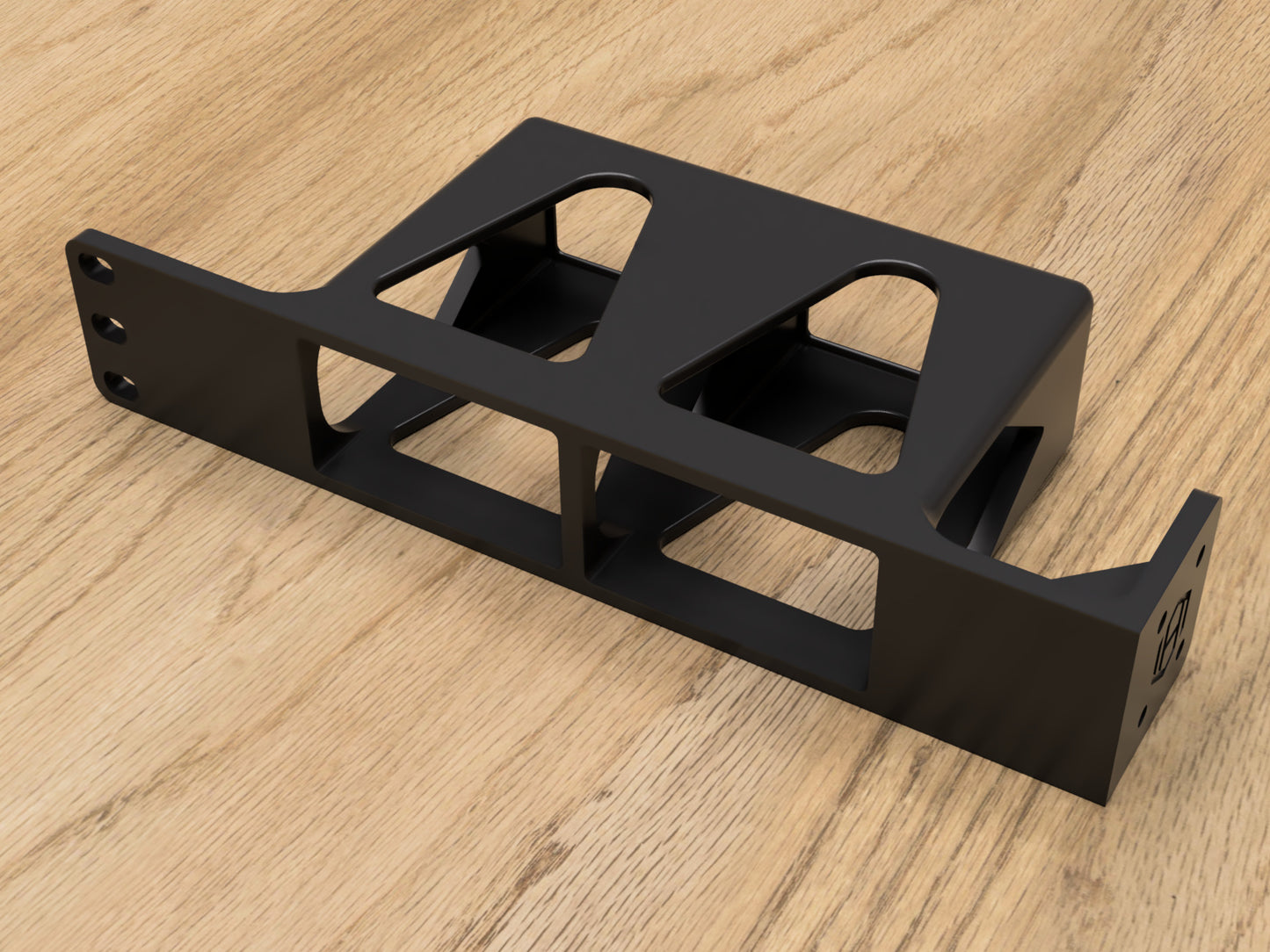 1RU Unifi Dual PoE Adapter Rack Mount (Modular)