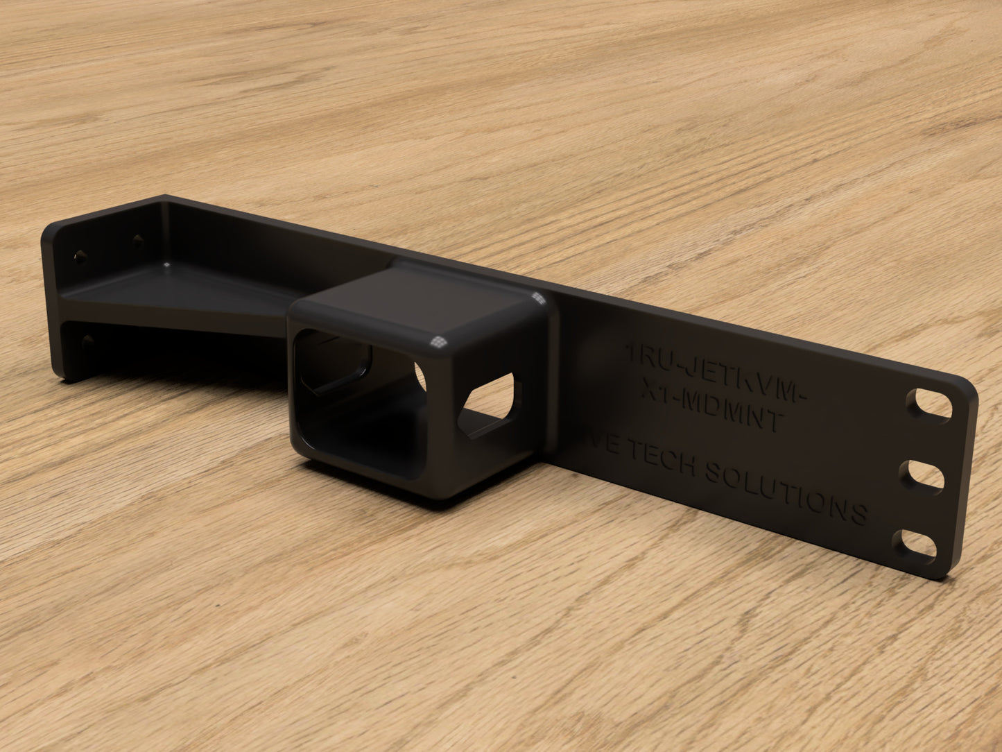 1RU JetKVM Rack Mount for 1 to 4 KVMs (Modular)