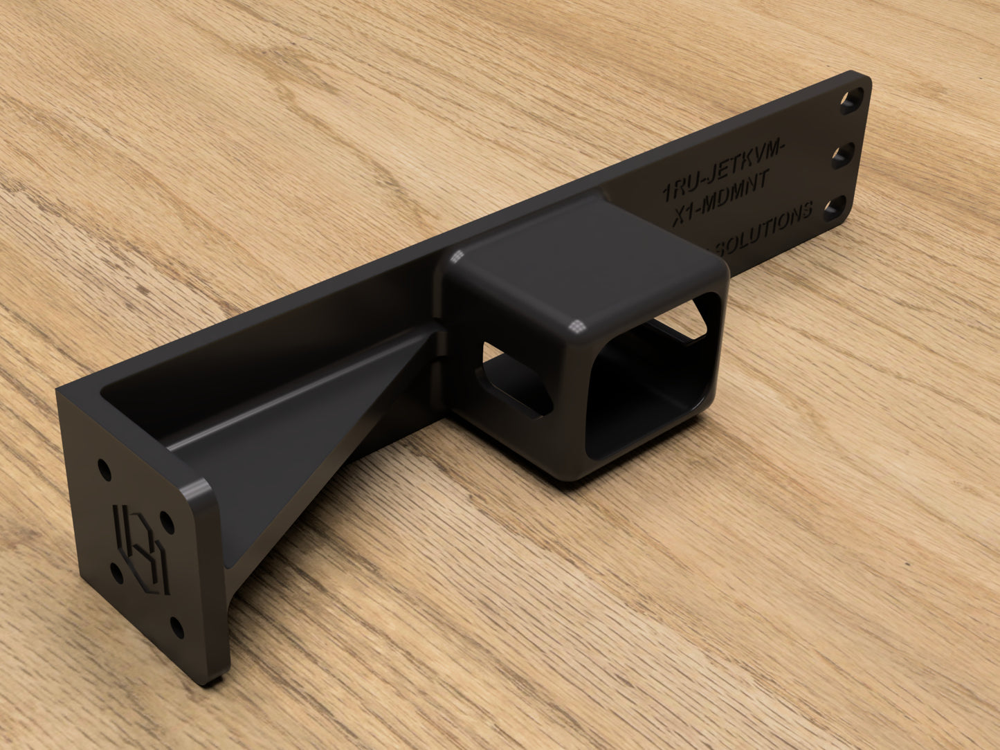 1RU JetKVM Rack Mount for 1 to 4 KVMs (Modular)