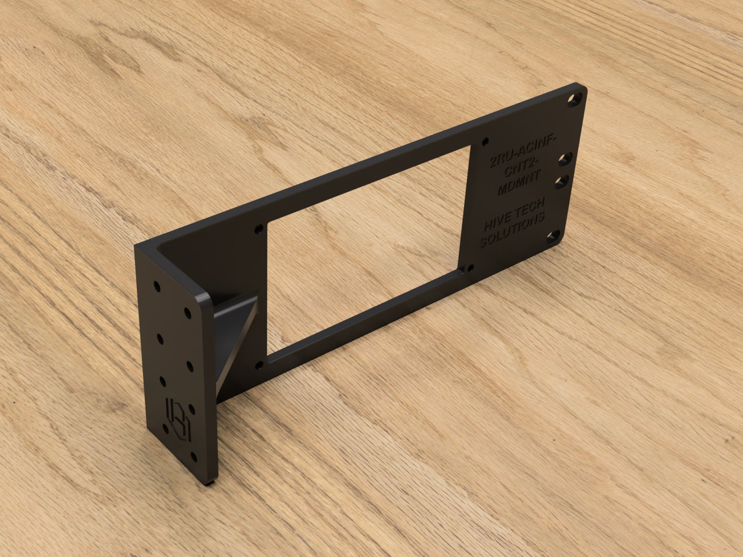 2U AC Infinity Controller 2 Rack Mounting Plate (Modular)