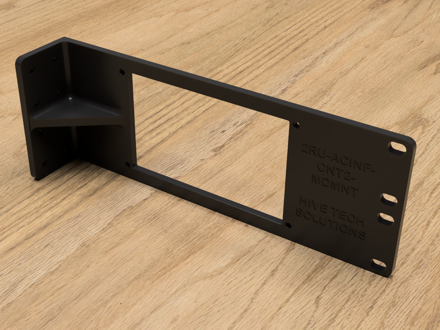 2U AC Infinity Controller 2 Rack Mounting Plate (Modular)