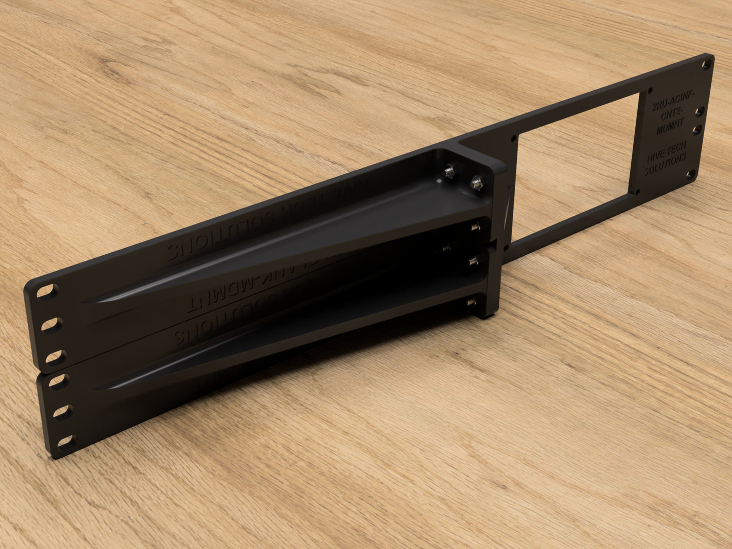 2U AC Infinity Controller 2 Rack Mounting Plate (Modular)