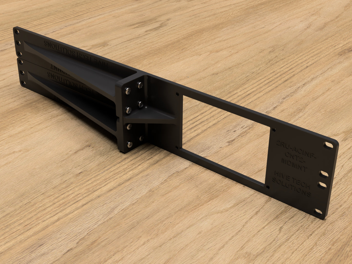 2U AC Infinity Controller 2 Rack Mounting Plate (Modular)