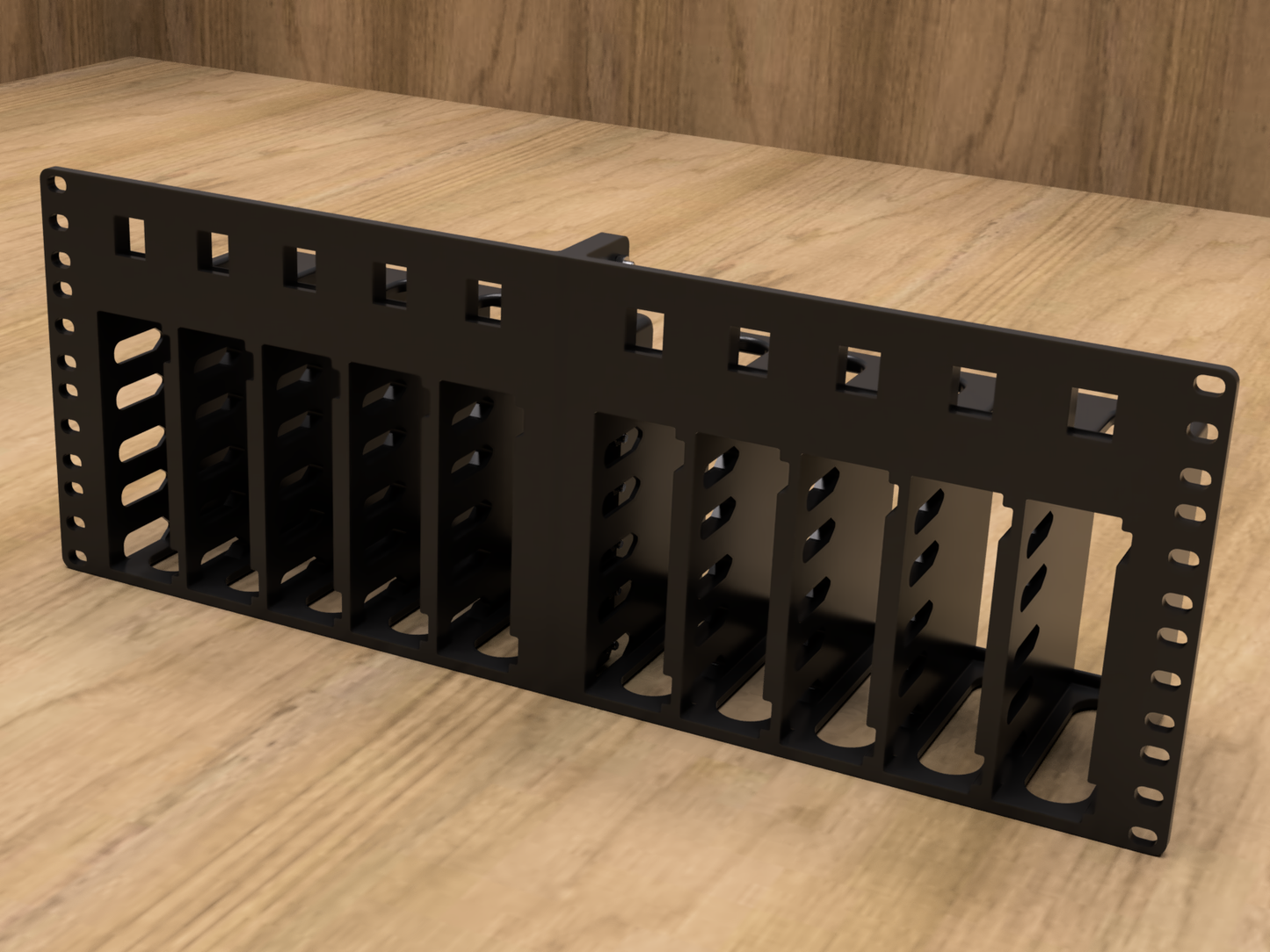 4U Rack Mount for 5X Intel NUC -K PCs (Modular)