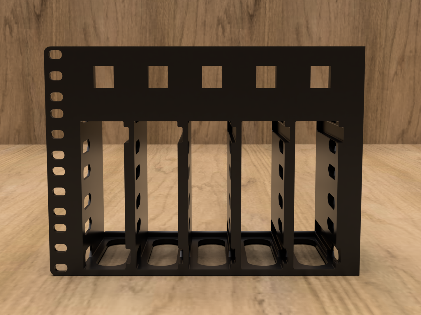 4U Rack Mount for 5X Intel NUC -K PCs (Modular)
