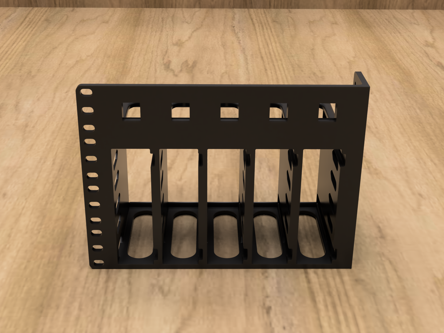 4U Rack Mount for 5X Intel NUC -K PCs (Modular)