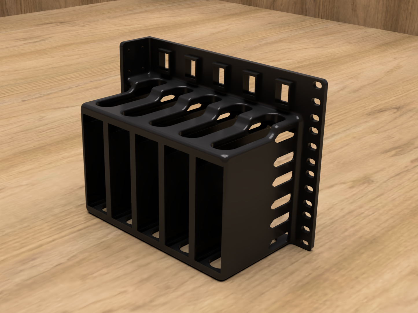 4U Rack Mount for 5X Intel NUC -K PCs (Modular)