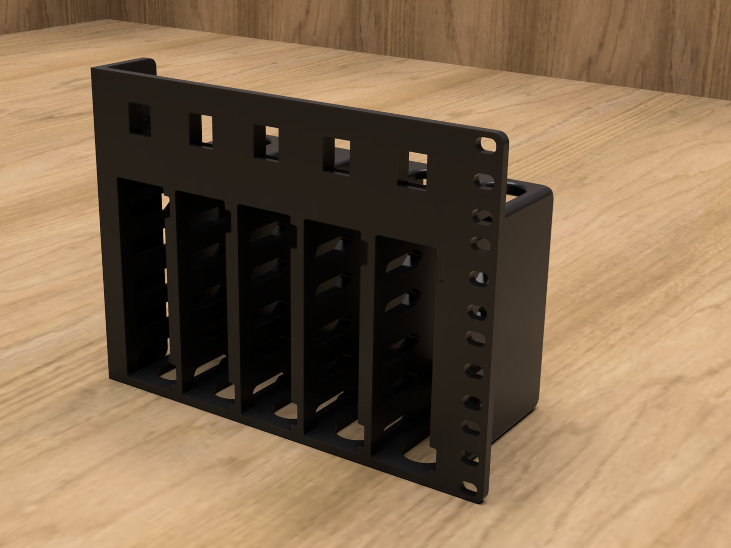 4U Rack Mount for 5X Intel NUC -K PCs (Modular)