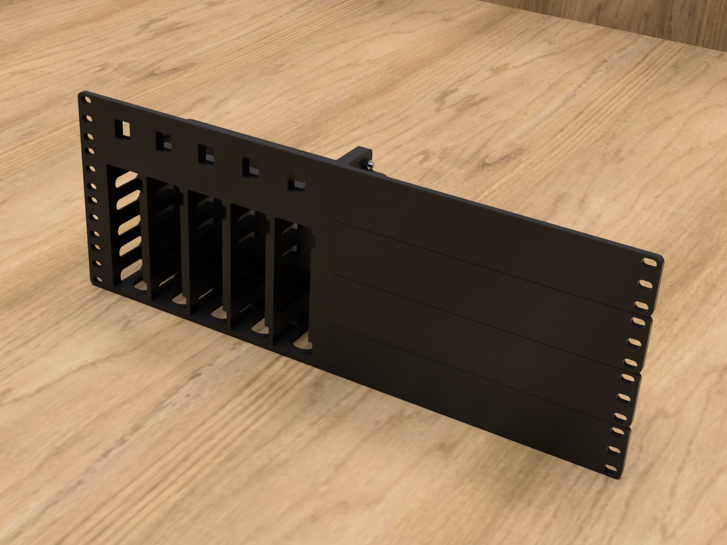 4U Rack Mount for 5X Intel NUC -K PCs (Modular)