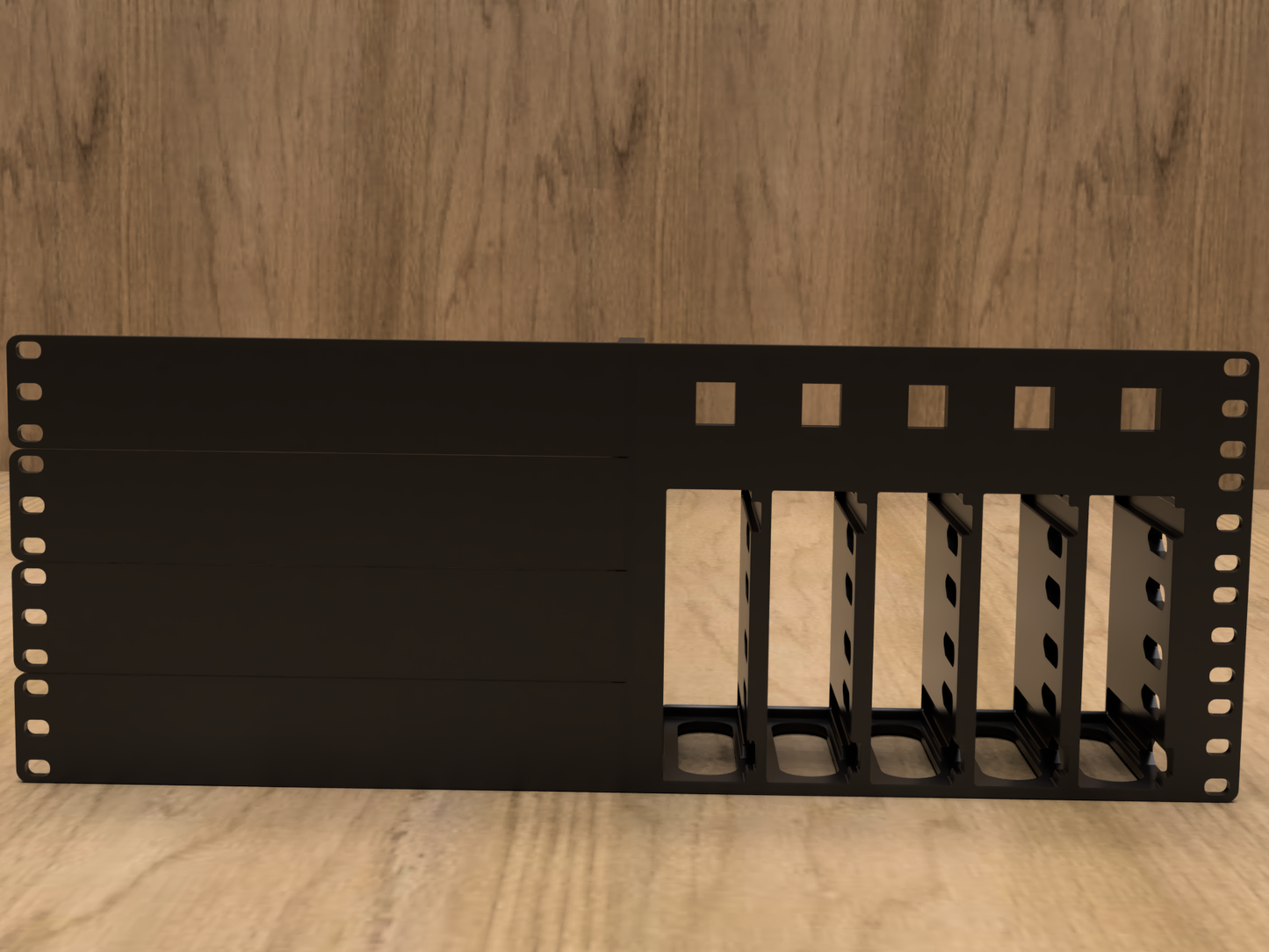 4U Rack Mount for 5X Intel NUC -K PCs (Modular)