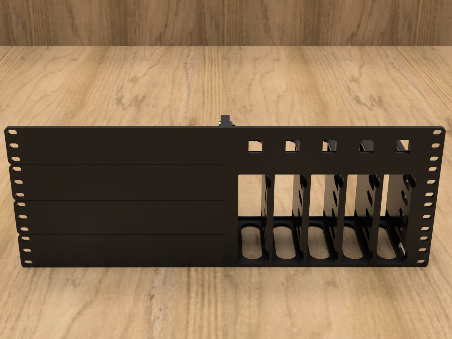 4U Rack Mount for 5X Intel NUC -K PCs (Modular)
