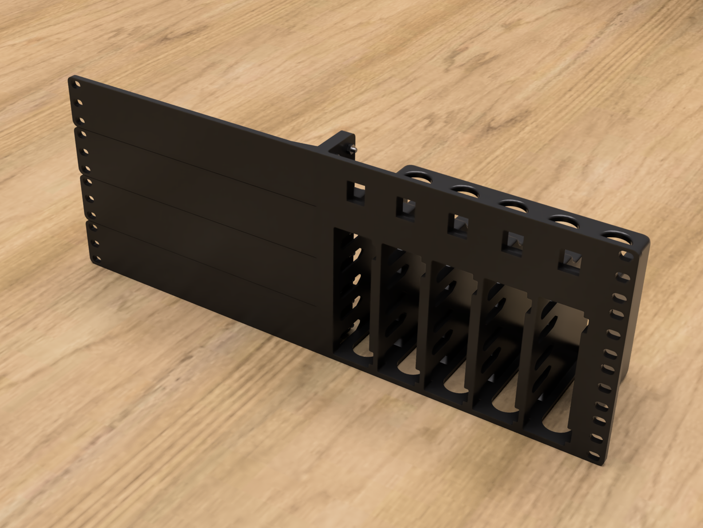 4U Rack Mount for 5X Intel NUC -K PCs (Modular)