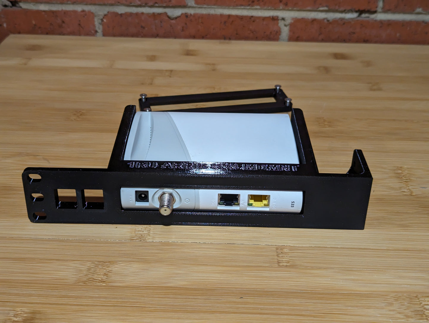1U Rack mount for Arris Surfboard S33/S34 (Modular)