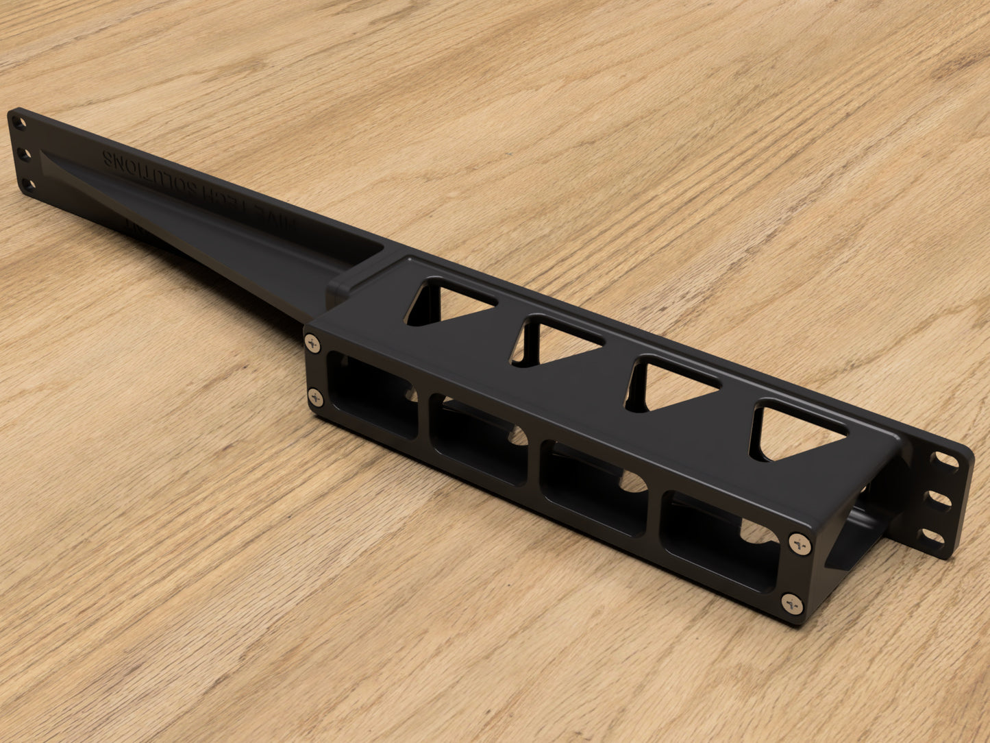 1RU Blackmagic Micro Converter x4 Rack Mount (Modular)