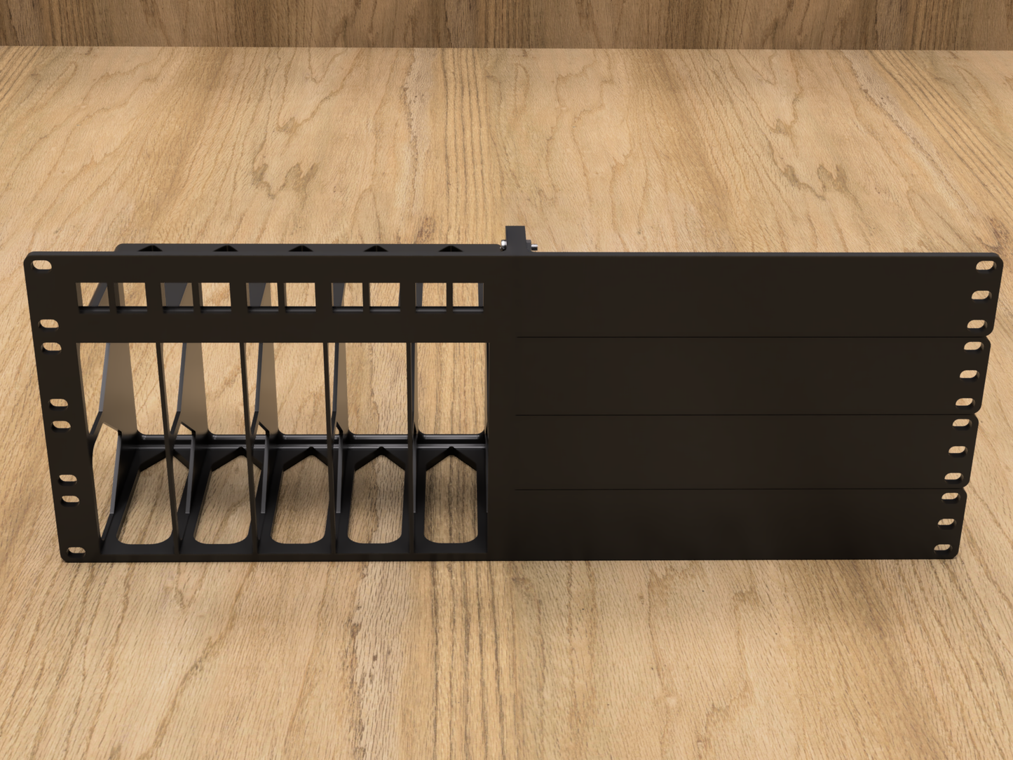 4U Rack Mount for 5X BeeLink EQ12 Mini PCs (Modular)