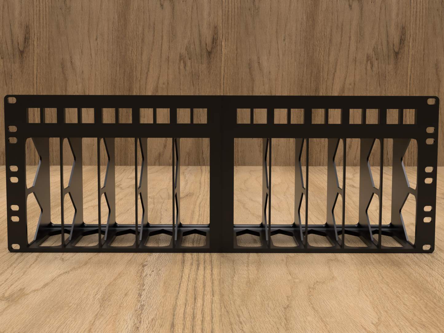 4U Rack Mount for 5X BeeLink EQ12 Mini PCs (Modular)