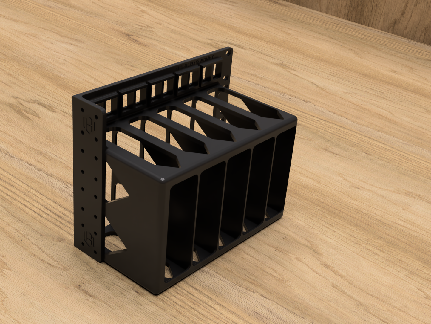 4U Rack Mount for 5X BeeLink EQ12 Mini PCs (Modular)