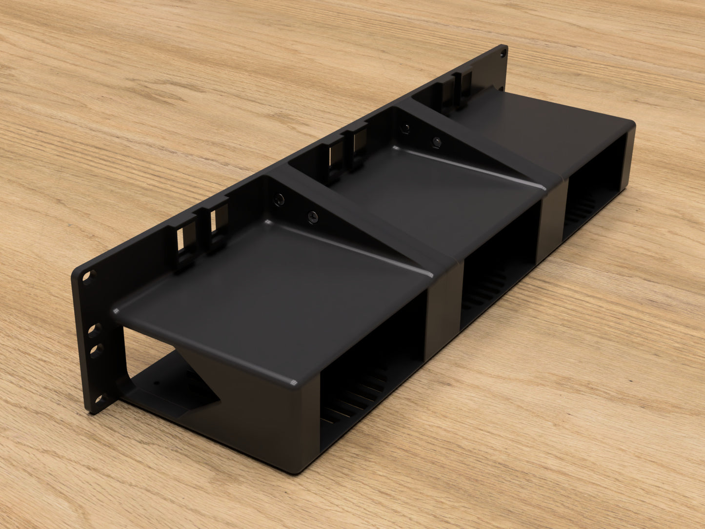 2U Rack Mount for 3x BeeLink EQR5 / EQR6 / EQi12 Mini PCs