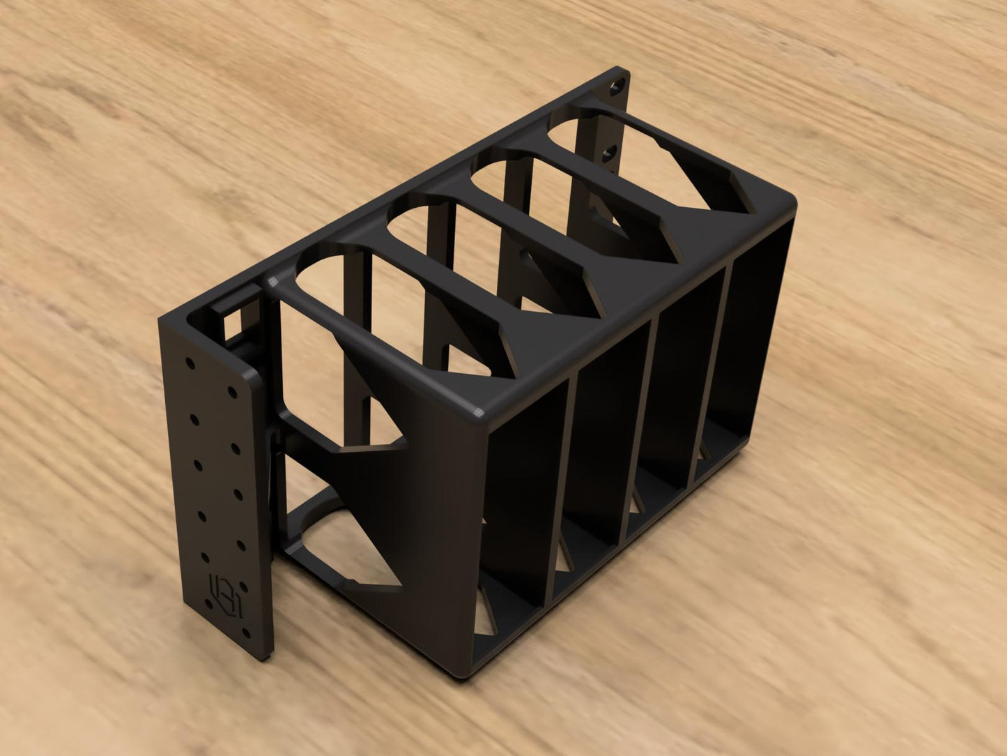 3U Rack Mount for 4X BeeLink S12 / S12 Pro / S13 Mini PCs (Modular)