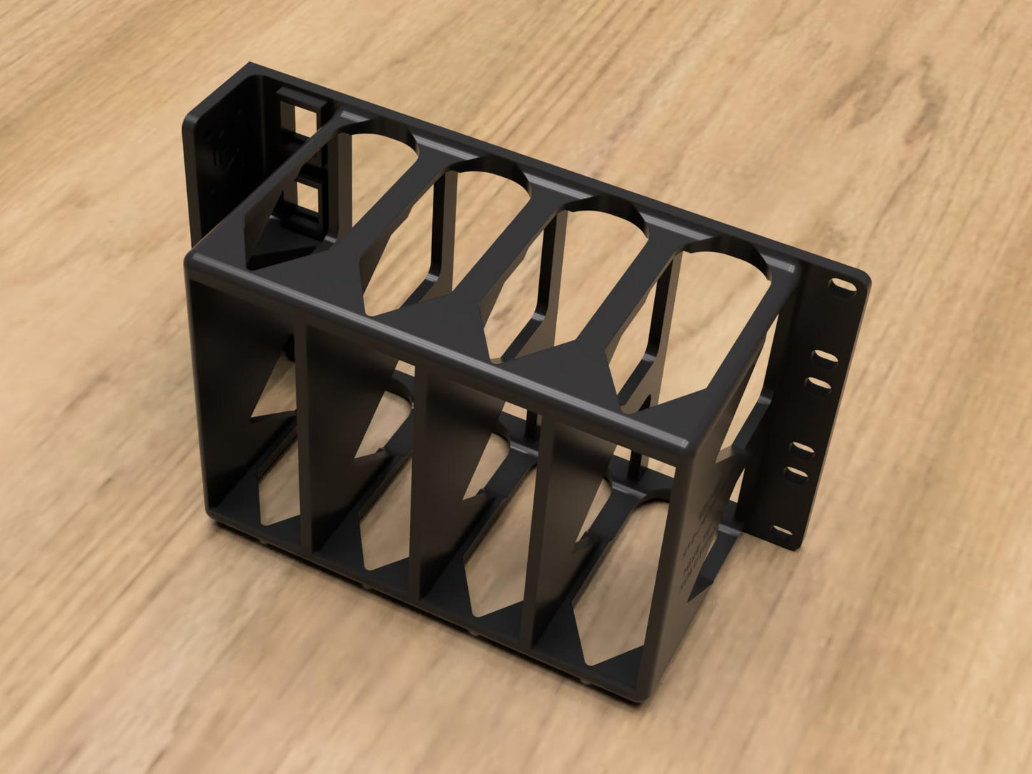 3U Rack Mount for 4X BeeLink S12 / S12 Pro / S13 Mini PCs (Modular)