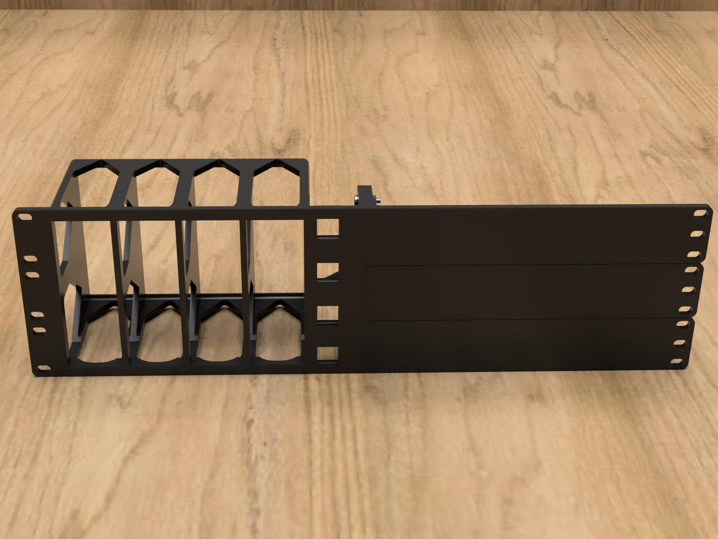 3U Rack Mount for 4X BeeLink S12 / S12 Pro / S13 Mini PCs (Modular)