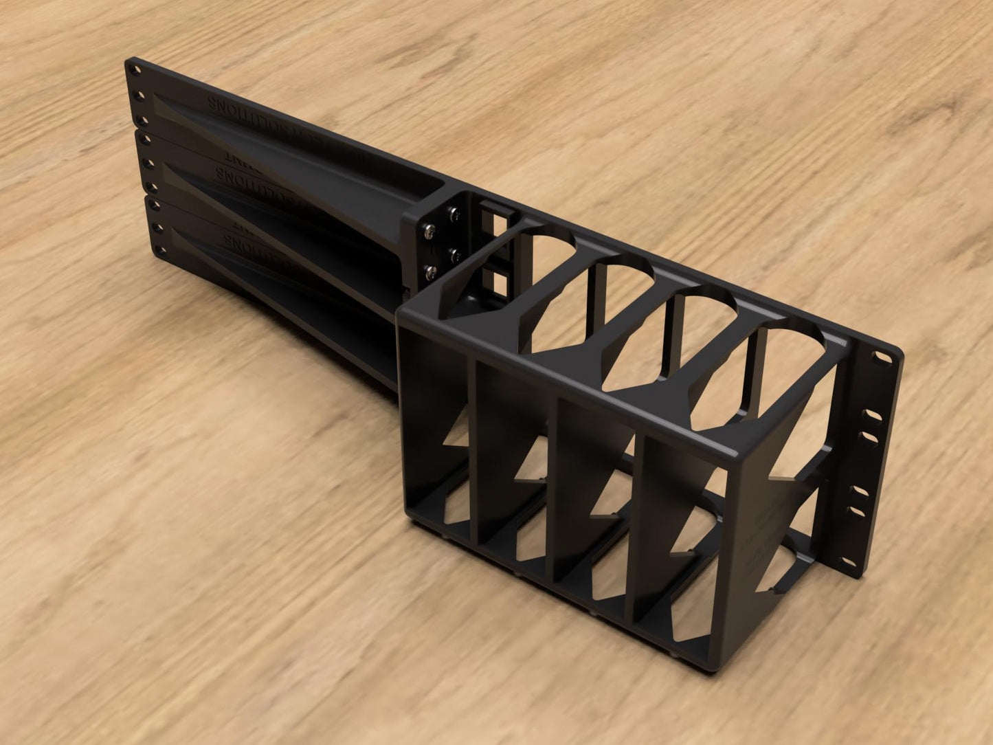 3U Rack Mount for 4X BeeLink S12 / S12 Pro / S13 Mini PCs (Modular)