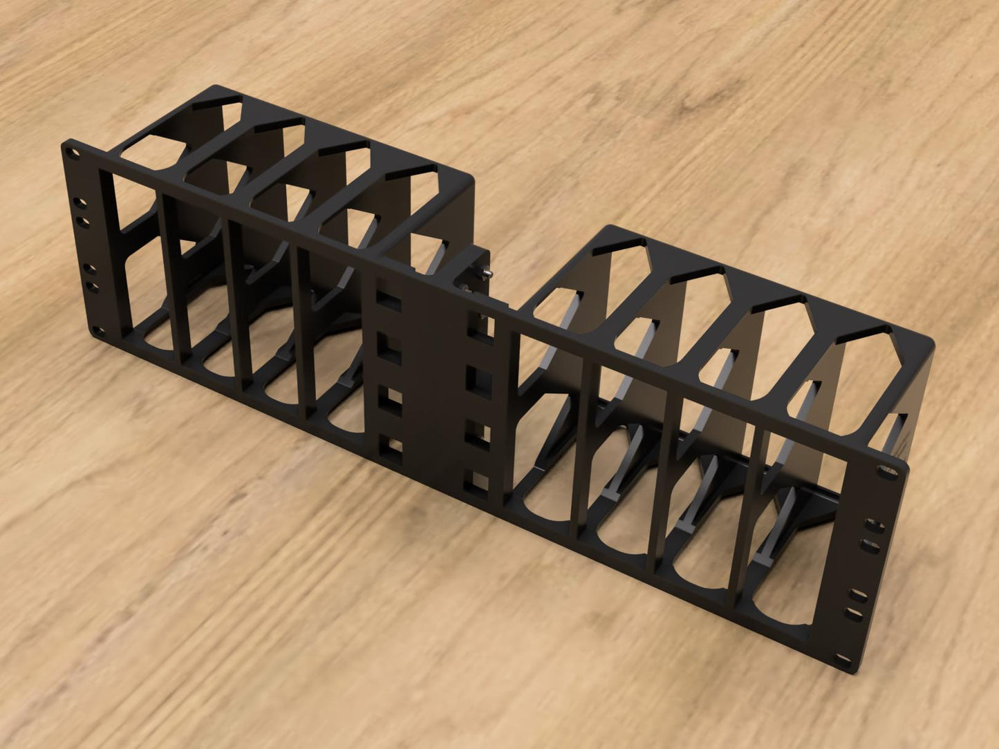 3U Rack Mount for 4X BeeLink S12 / S12 Pro / S13 Mini PCs (Modular)