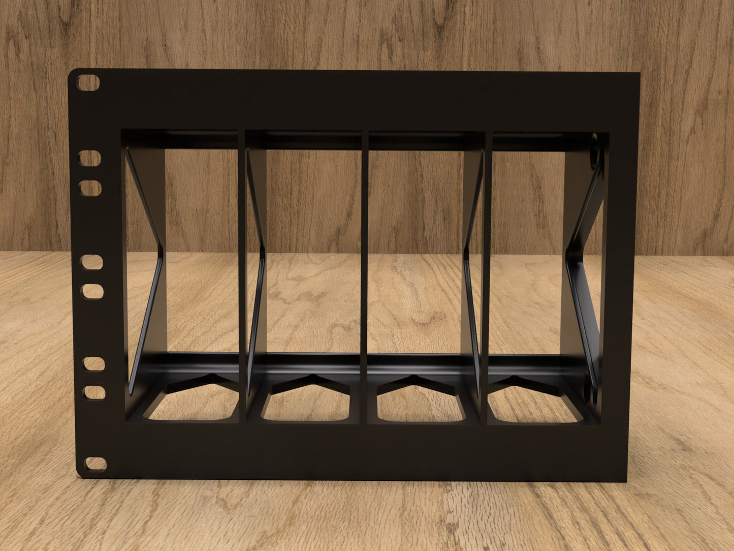 4U Rack Mount for 4X BeeLink SER7 Mini PCs (Modular)