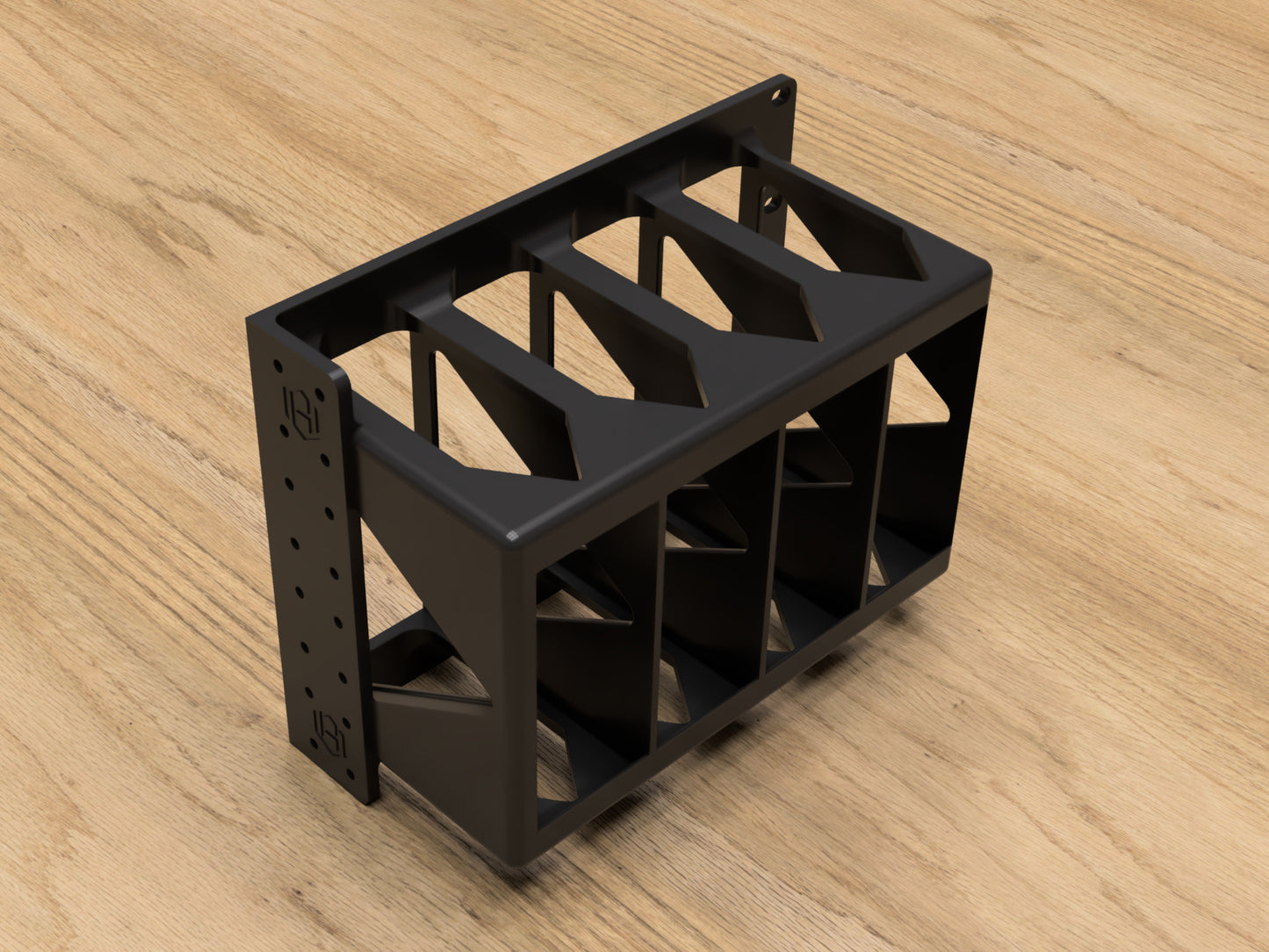 4U Rack Mount for 4X BeeLink SER7 Mini PCs (Modular)