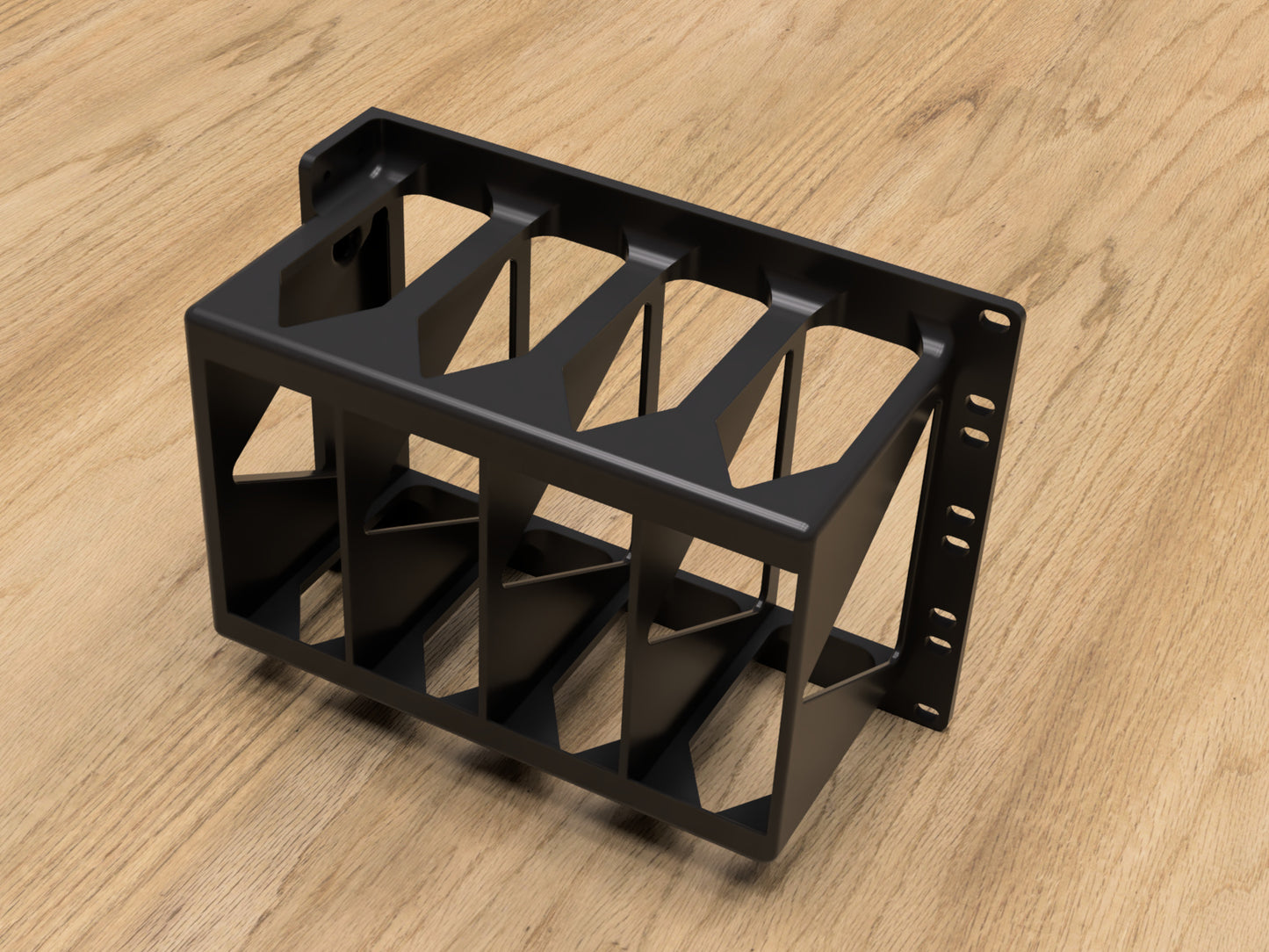 4U Rack Mount for 4X BeeLink SER7 Mini PCs (Modular)