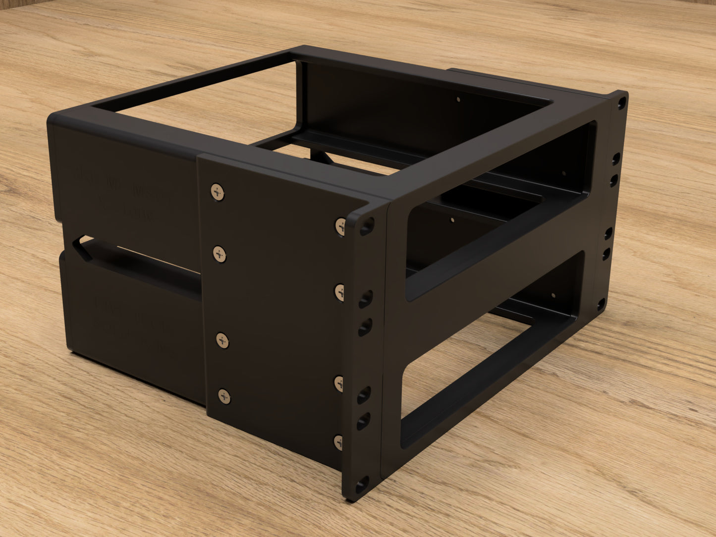 10 Inch Rack mount for 2 Minisforum MS-01/MS-A2 WorkStations
